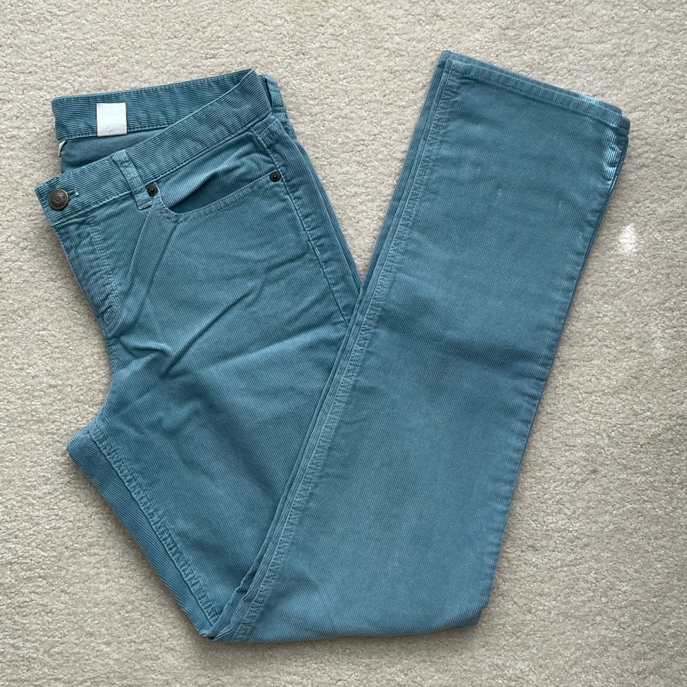 J. Crew | City Fit Corduroy Pants - Light Blue